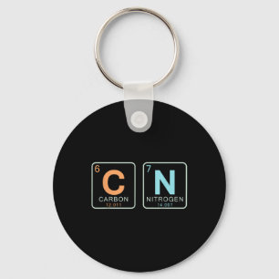 6 7 Brainrot 67 Meme Science Periodic Table Vintag Key Ring