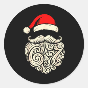 6 7 Christmas 67 Santa Six Seven Christmas Boys Te Classic Round Sticker