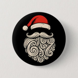 6 7 Christmas 67 Santa Six Seven Christmas Boys Te Cm Round Badge