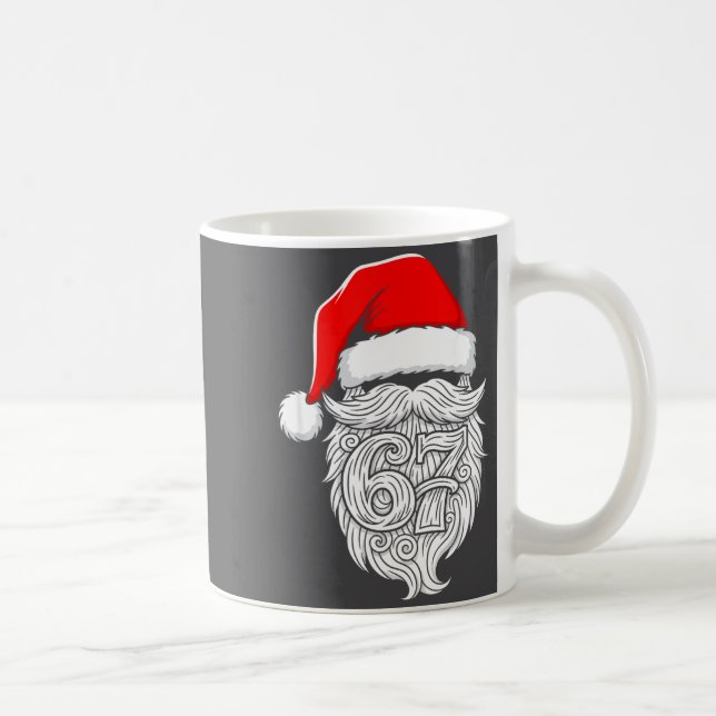 6 7 Christmas 67 Santa Six Seven Christmas Boys Te Coffee Mug (Right)