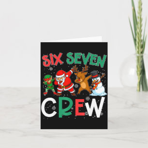 6 7 Christmas 6 7 Squad Gen Alpha Christmas Gen Al Card