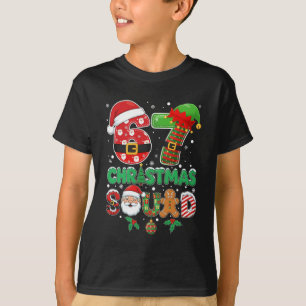 6-7 Christmas Squad Funny 67 Six Seven Meme Xmas 6 T-Shirt