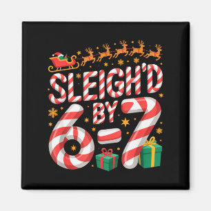 6-7 Christmas Ugly Sweater Six Seven Xmas 67 Meme Magnet
