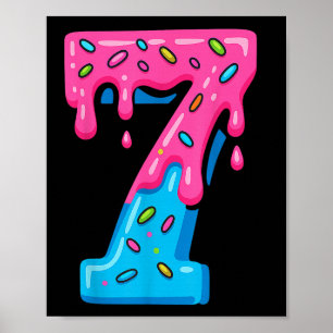6 7 Couple Halloween Costume Ice Cream Drip Gen Al Poster