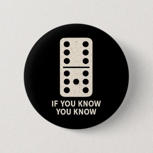 6 7 Domino If You Know You Know Teacher Math  Cm Round Badge