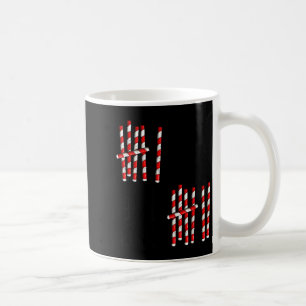6 7 Funny If You Know 6 You Know 7 Candy Cane Six Coffee Mug