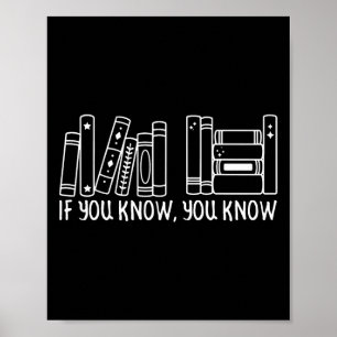 6 7 Funny If You Know You Know Books Six Seven Mem Poster