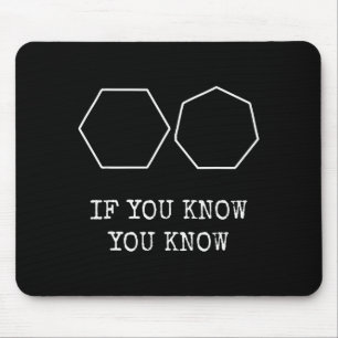 6 7 Funny If You Know You Know Meme Six Seven Mouse Mat