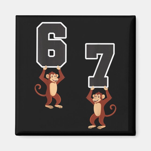 6 7 Funny Matching Teachers Halloween Costume Monk Magnet (Front)