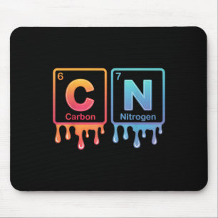 6 7 Funny Science Chemistry Teacher Periodic Table Mouse Mat