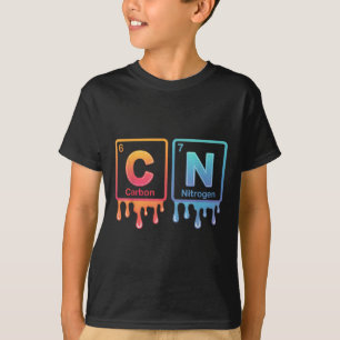 6 7 Funny Science Chemistry Teacher Periodic Table T-Shirt