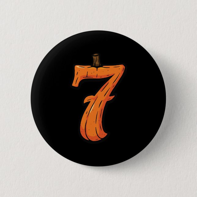 6 7 Funny Six Seven Halloween Costume Matching Cou Cm Round Badge (Front)