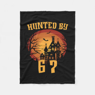 6 7 Halloween 67 Meme Six Seven Haunted Gen Alpha Fleece Blanket