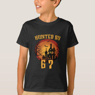 6 7 Halloween 67 Meme Six Seven Haunted Gen Alpha T-Shirt