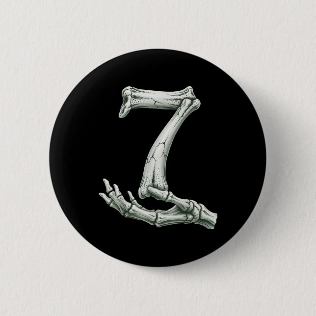 6 7 Halloween Skeleton Funny 67 Meme Gen Alpha Six Cm Round Badge (Front)