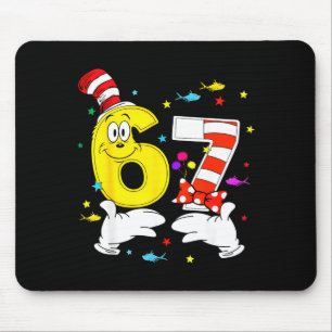 6 7 meme hands six seven read reading day book mouse mat