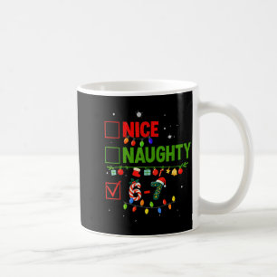 6-7 Meme Nice Naughty 67 Christmas Brain Rot Funny Coffee Mug