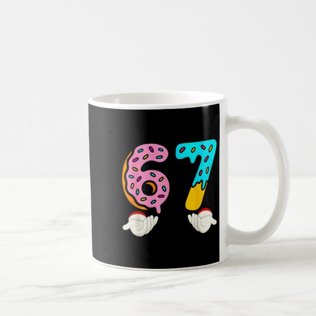 6-7 Meme Shirts 67 Christmas Brain Rot Funny Boys  Coffee Mug (Right)