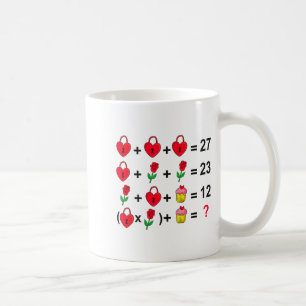 6 7 Meme Six Seven Valentines Day 67 Do The Math T Coffee Mug