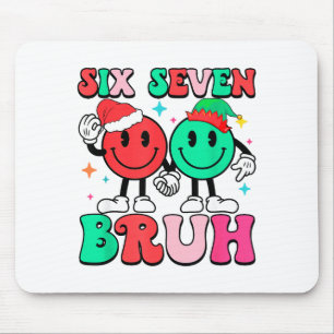6 7 Meme Six Seven Xmas Funny 67 Christmas Boys Gi Mouse Mat