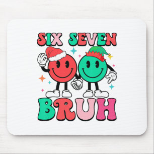 6 7 Meme Six Seven Xmas Funny 67 Christmas Boys Gi Mouse Mat
