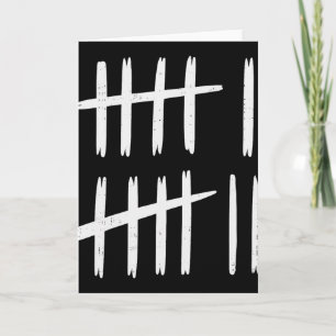 6 7 Number 67 Six Seven Tally Marks Meme Mens Boys Card