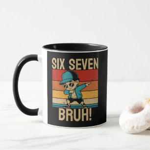 6 7 Numbers Dabbing Six Seven Bruh Mug