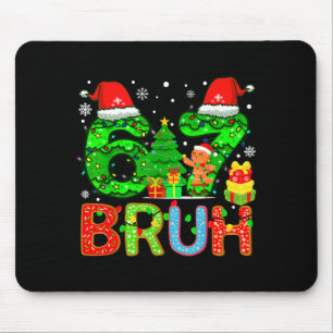 6 7 Pajamas Six Seven Matching Ugly Christmas 67 M Mouse Mat