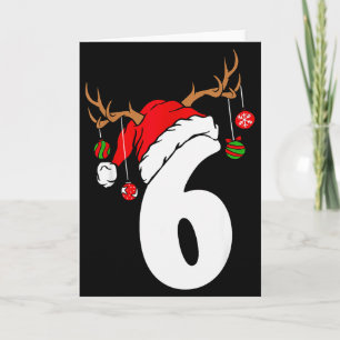 6 7 Six Seven Gen Z Alpha Meme Slang Merry Christm Card