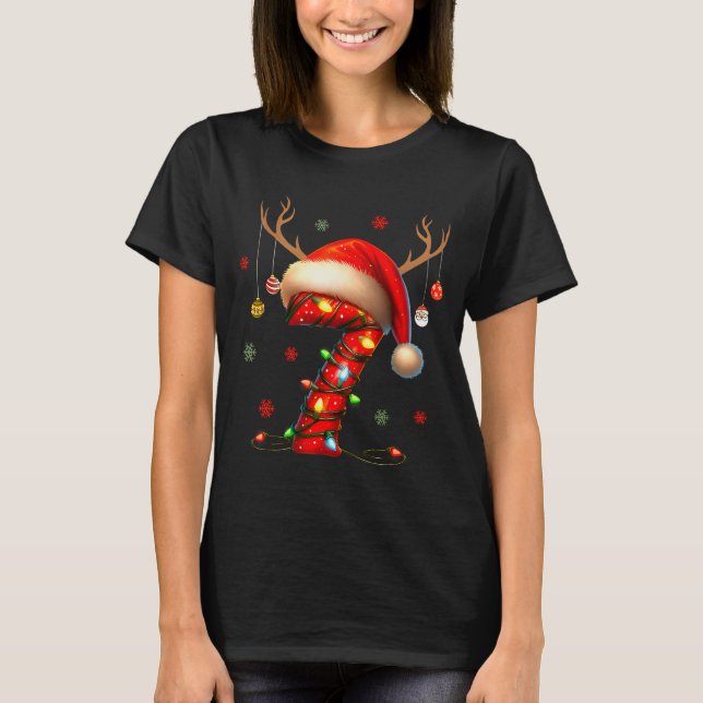 6 7 Six Seven Gen Z Alpha Merry Christmas Holiday  T-Shirt (Front)