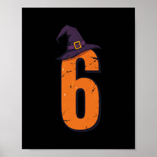 6 7 Six Seven Meme Couple Matching Halloween Costu Poster