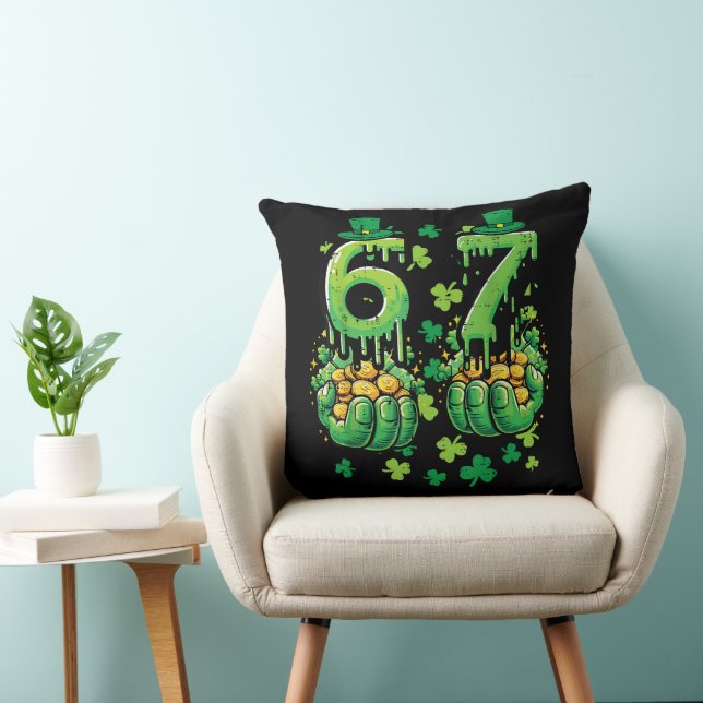 6 7 St Patricks Day Cushion (Chair)