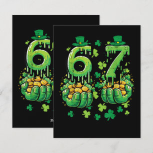 6 7 St Patricks Day Holiday Card