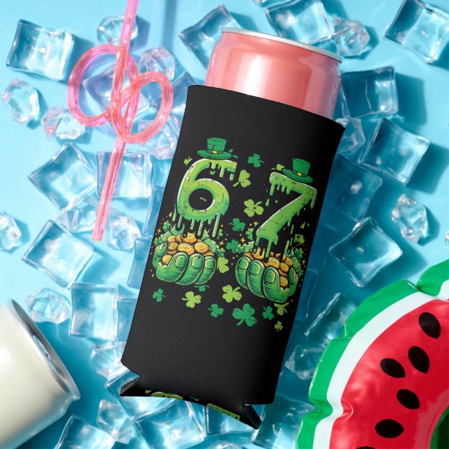 6 7 St Patricks Day Seltzer Can Cooler (In Situ Summer)