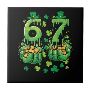 6 7 St Patricks Day Tile