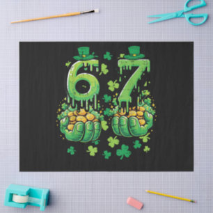 6 7 St Patricks Day Tissue Paper
