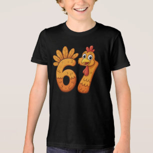 6 7 Turkey Six Seven Meme 67 Funny Thanksgiving Tri-Blend Shirt