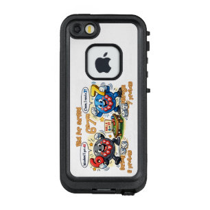 6’7” Vital for Survival Chemistry Elements   LifeProof FRÄ’ iPhone SE/5/5s Case