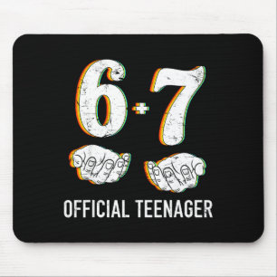 6+7 Year Old Boys Girls Teenager 13th Birthday Fun Mouse Mat