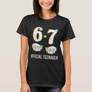 6+7 Year Old Boys Girls Teenager 13th Birthday Fun T-Shirt