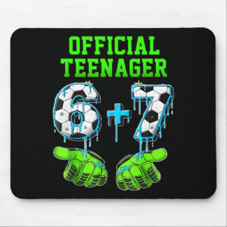 6+7 Year Old Boys Teenager 13th Birthday Funny 67 Mouse Mat