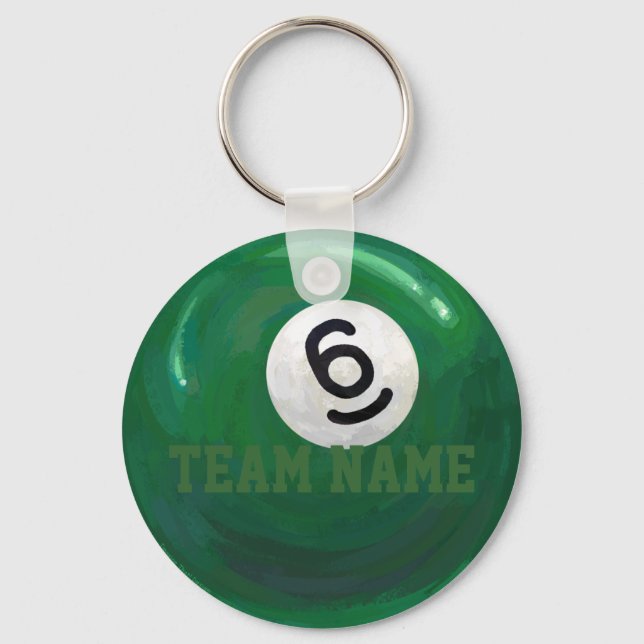 6 Ball Key Ring (Front)