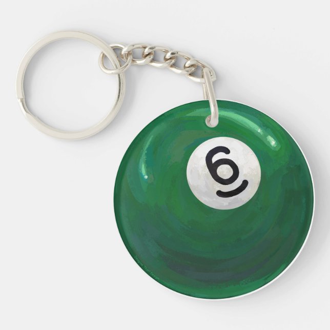 6 Ball Key Ring (Front)