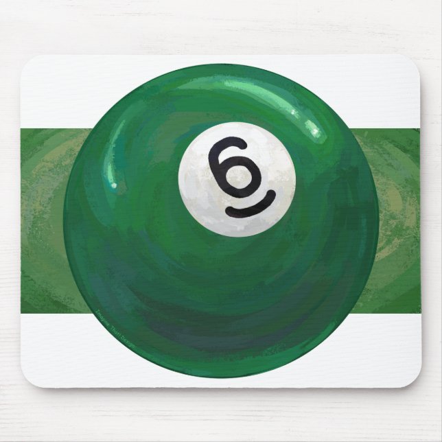 6 Ball Mouse Mat (Front)