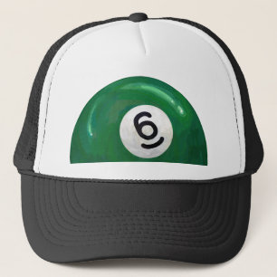 6 Ball Trucker Hat