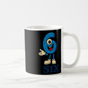 6 Brainrot 67 Six Seven 6 7 Meme Custome  Coffee Mug