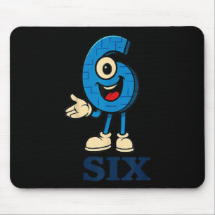 6 Brainrot 67 Six Seven 6 7 Meme Custome Mouse Mat