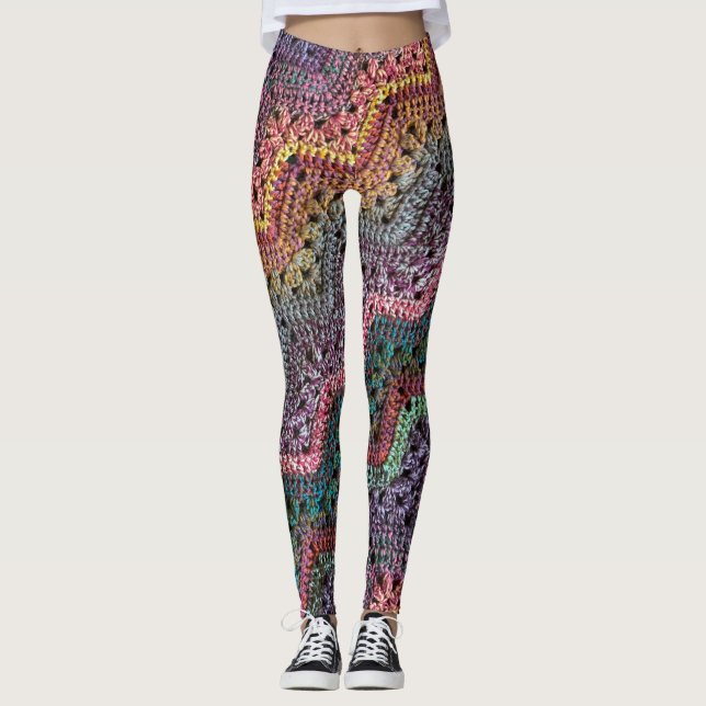 6-Day Boom Blanket Leggings (Front)