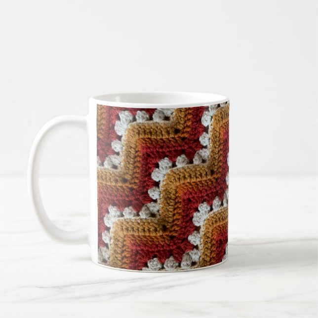 6-Day Popsicle Crochet Mug by Betty McKnit (Left)