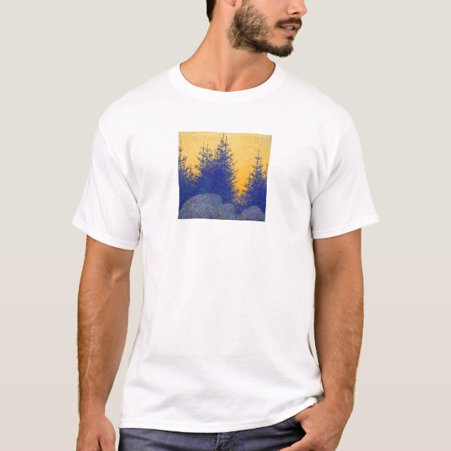 6" decorative landscape T-Shirt (Front)